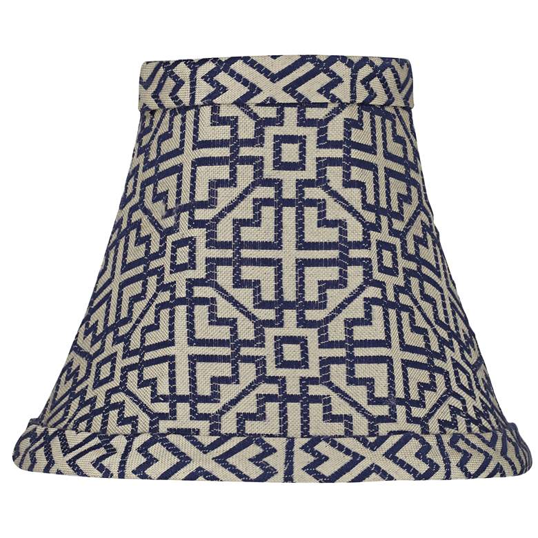 Image 1 West Lake Blue Lamp Shade 3x6x5 (Clip-On)
