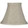 West Lake Gray Lamp Shade 3x6x5 (Clip-On)