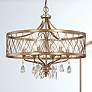 1_West Liberty 24" Wide Olympus Gold 6-Light Chandelier