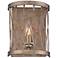 West Liberty 9" High Olympus Gold 1-Light Wall Sconce