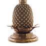 West Winds 21" High Antique Brass Finish Pineapple Table Lamp