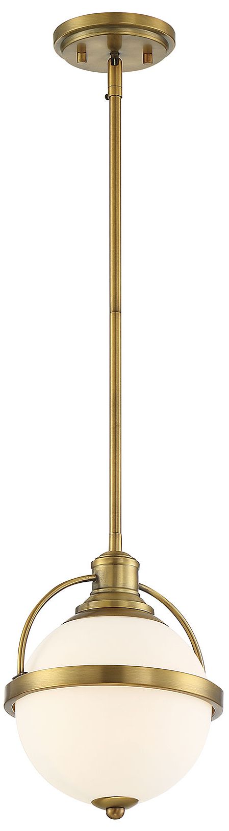 Image 5 Westbourne 1-Light Pendant in Warm Brass more views