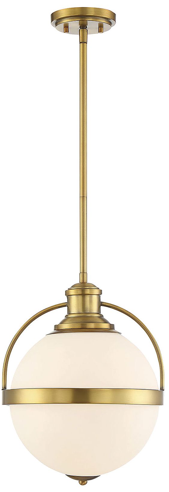 Westbourne 1-Light Pendant in Warm Brass