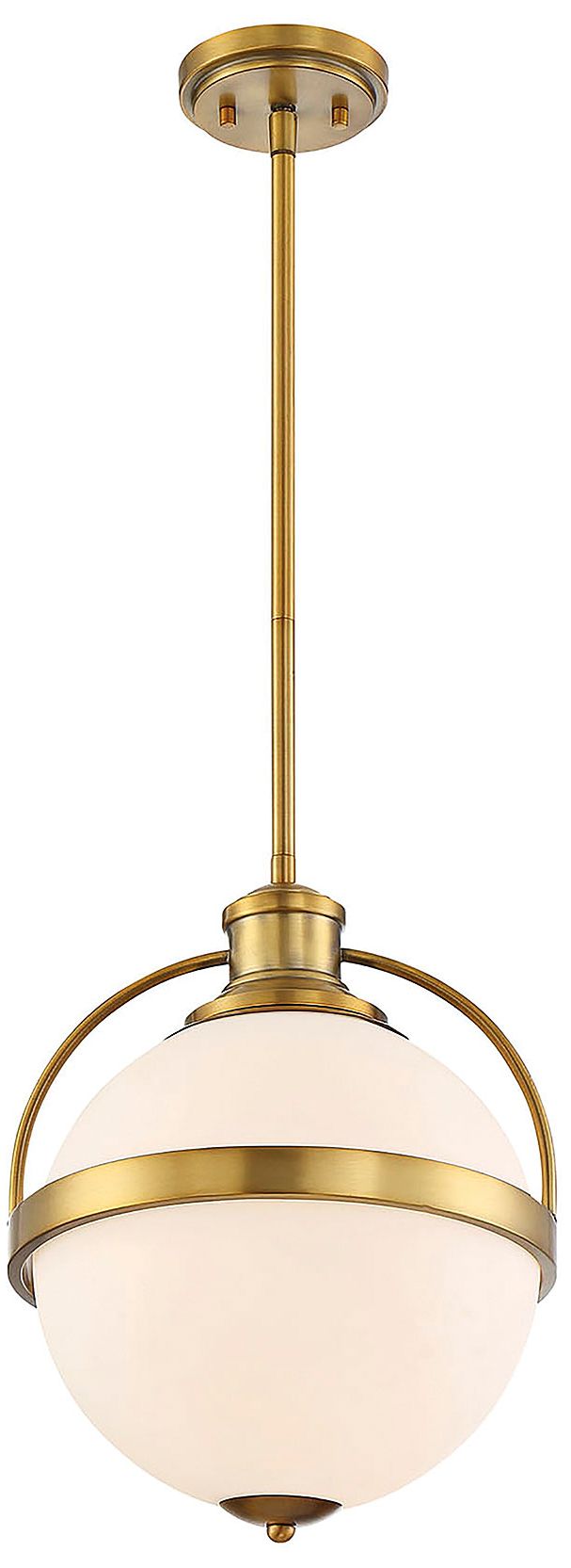 Image 4 Westbourne 1-Light Pendant in Warm Brass more views
