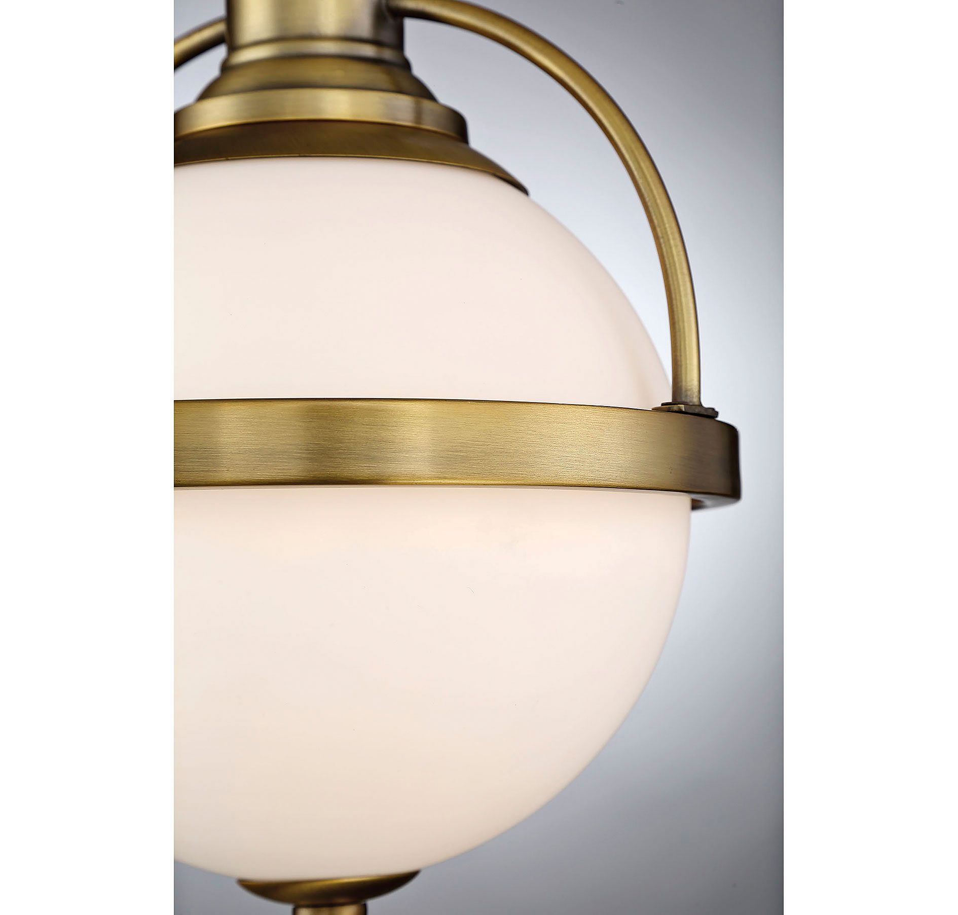 Image 6 Westbourne 1-Light Pendant in Warm Brass more views