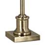 Westbury White Shade Brass Swing Arm Desk Lamp