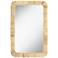 Westby 24" x 36" Rattan Wrapped Wall Mirror