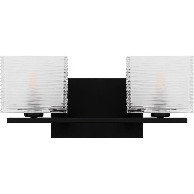 Image 2 Westcap 2-Light Matte Black Bath Light more views