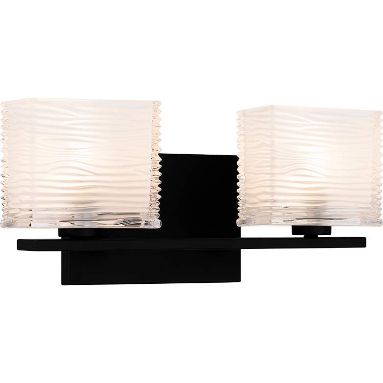 Image 3 Westcap 2-Light Matte Black Bath Light more views