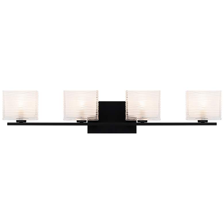 Image 1 Westcap 4-Light Matte Black Bath Light