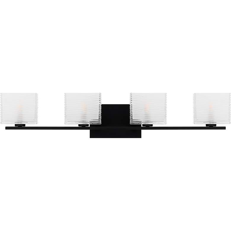 Image 2 Westcap 4-Light Matte Black Bath Light more views