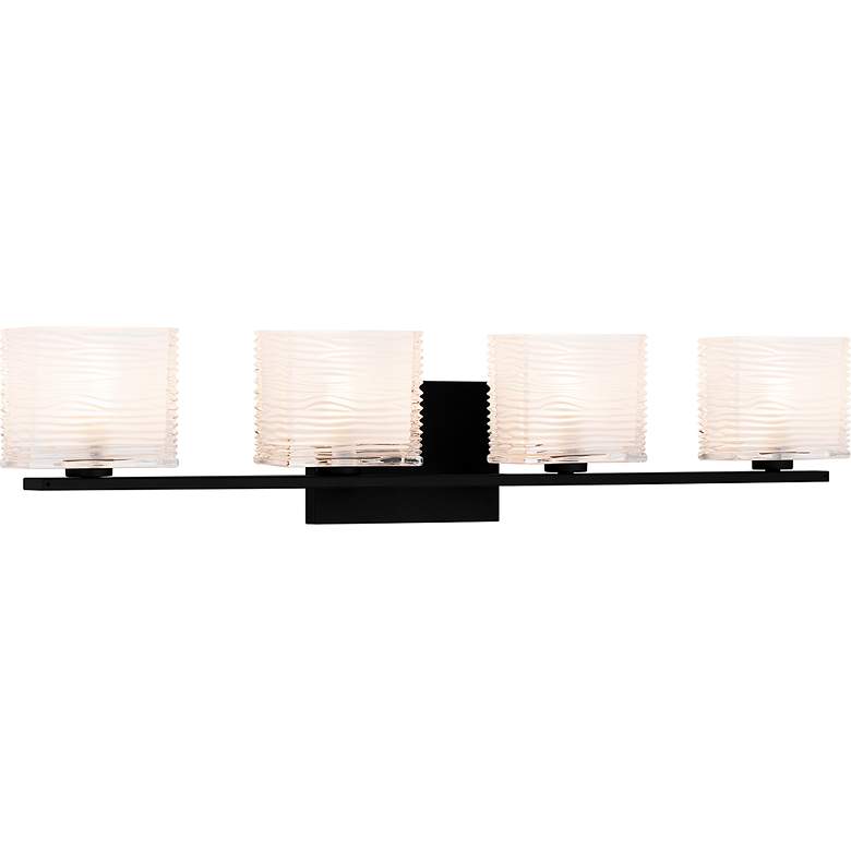 Image 3 Westcap 4-Light Matte Black Bath Light more views