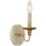 Westchester County 7 1/2" High Farmhouse White Wall Sconce