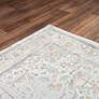 4_Westchester WES855 5'3"x7'6" Gray and Orange Area Rug more views