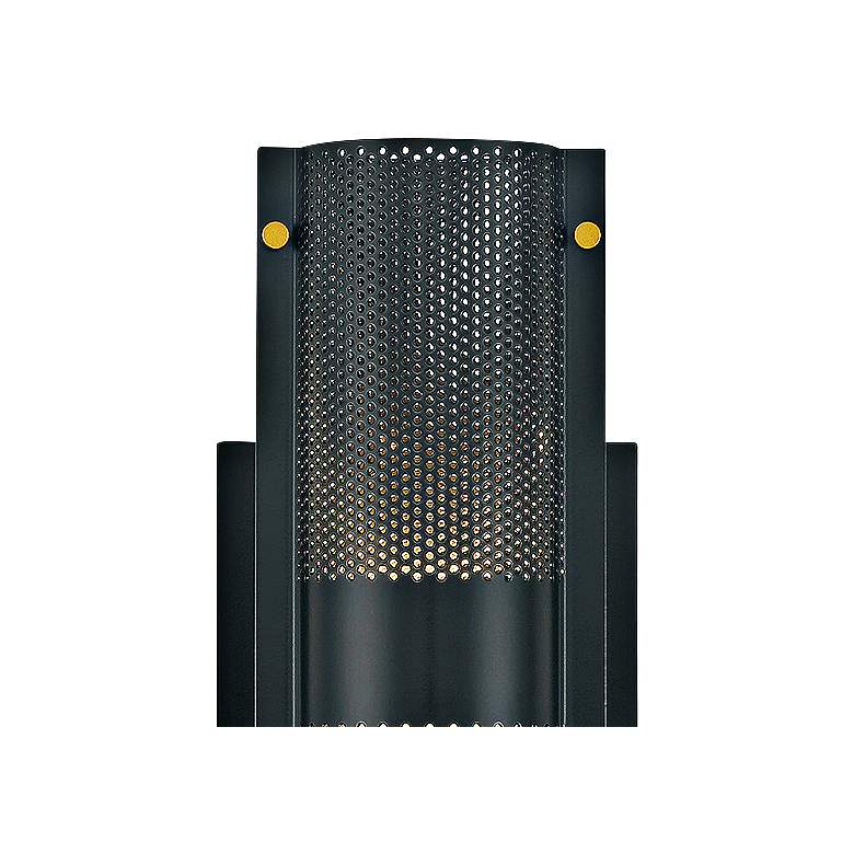 Image 2 Westcliffe 12" High Black 2-Light LED Outdoor Wall Light more views