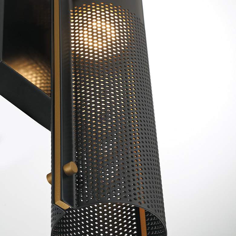 Image 4 Westcliffe 17" High Black 2-Light LED Outdoor Wall Light more views