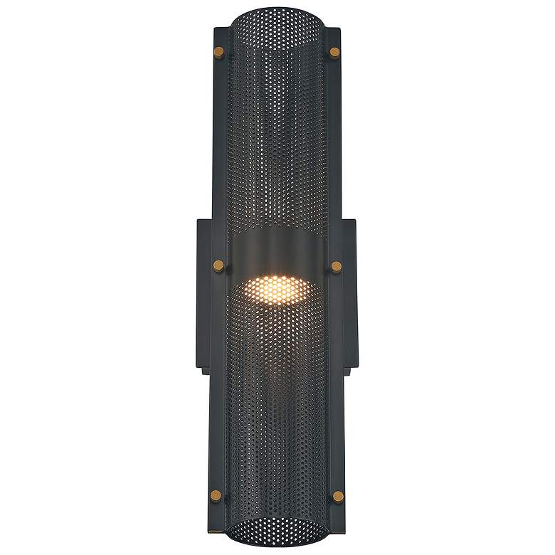 Image 5 Westcliffe 17" High Black 2-Light LED Outdoor Wall Light more views