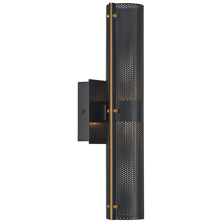 Image 6 Westcliffe 17" High Black 2-Light LED Outdoor Wall Light more views