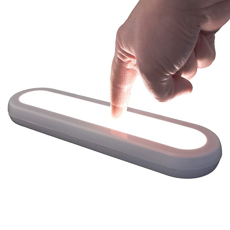 Image 3 Westek 10 1/4" Wide White LED Bar Light with Wireless Remote more views
