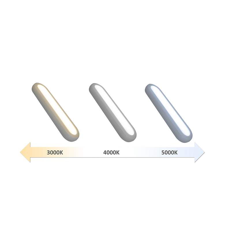 Image 6 Westek 10 1/4" Wide White LED Bar Light with Wireless Remote more views