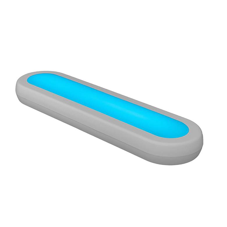 Image 2 Westek 10 1/4"W White LED Color-Changing Bar Light w/ Remote more views