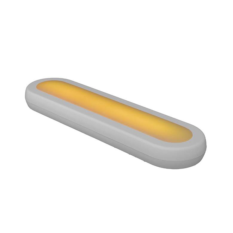 Image 6 Westek 10 1/4"W White LED Color-Changing Bar Light w/ Remote more views