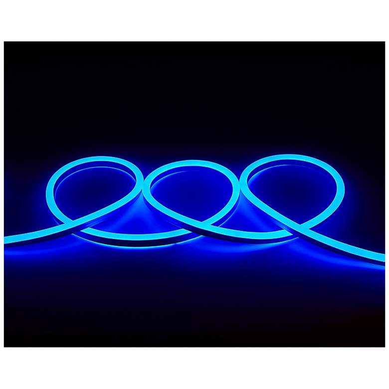 Image 1 Westek 181 inchW Clear Indoor-Outdoor Neon LED Blue Rope Light