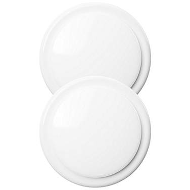 Westek 4" Wide White LED Tap Utility Lights Set of 2