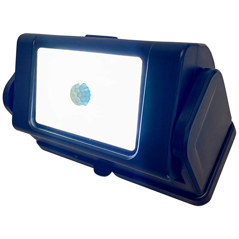 Image 1 Westek 7 1/4 inch Wide Black Wireless Motion LED Security Light