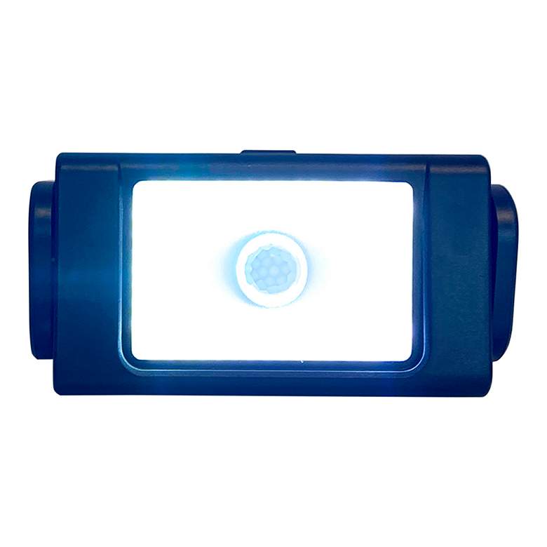 Image 2 Westek 7 1/4" Wide Black Wireless Motion LED Security Light more views