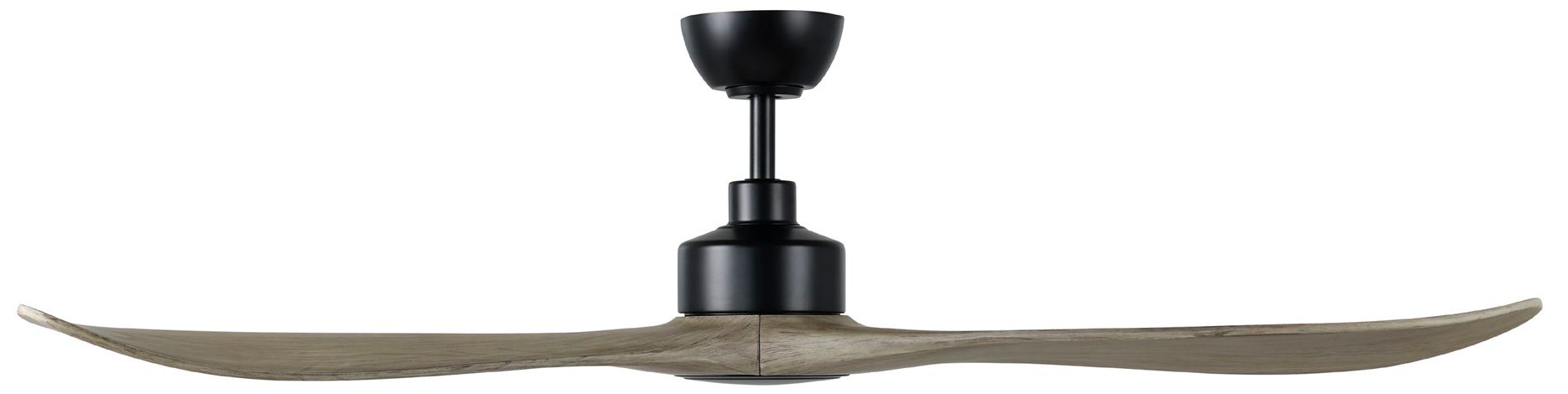 Image 4 Westerly 60" 3-Blade Fan with 5 Speed Remote Driftwood Blades/Black Ac more views