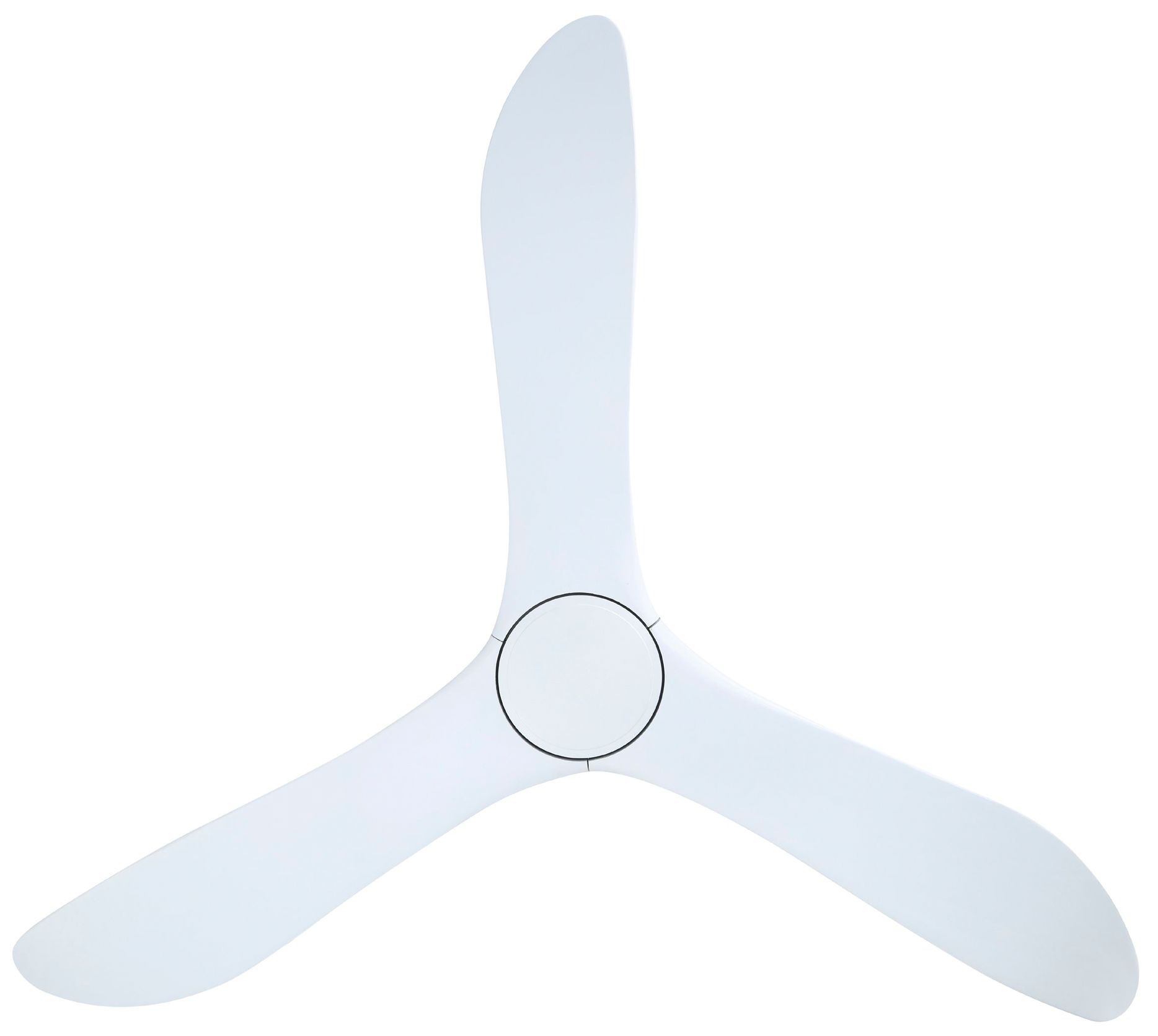 Image 3 Westerly 60" 3-Blade Fan with 5 Speed Remote White Blades/White Accent more views