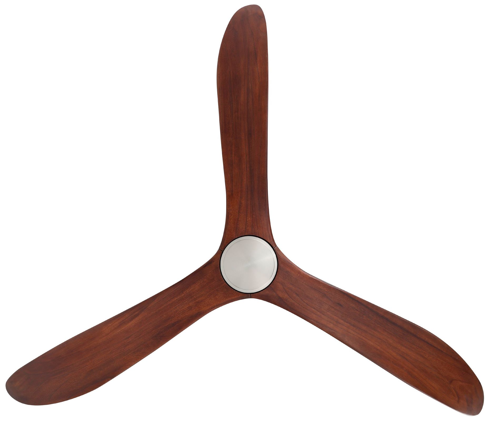 Image 3 Westerly 72" 3-Blade Fan w/ 5 Speed Remote Acacia Blades/brushed Nicke more views