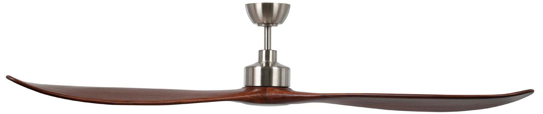 Image 4 Westerly 72" 3-Blade Fan w/ 5 Speed Remote Acacia Blades/brushed Nicke more views