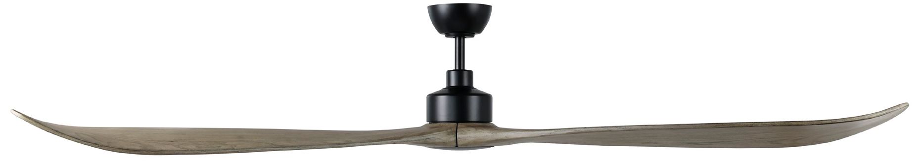 Image 4 Westerly 84" 3-Blade Fan with 5 Speed Remote Driftwood Blades/Black Ac more views