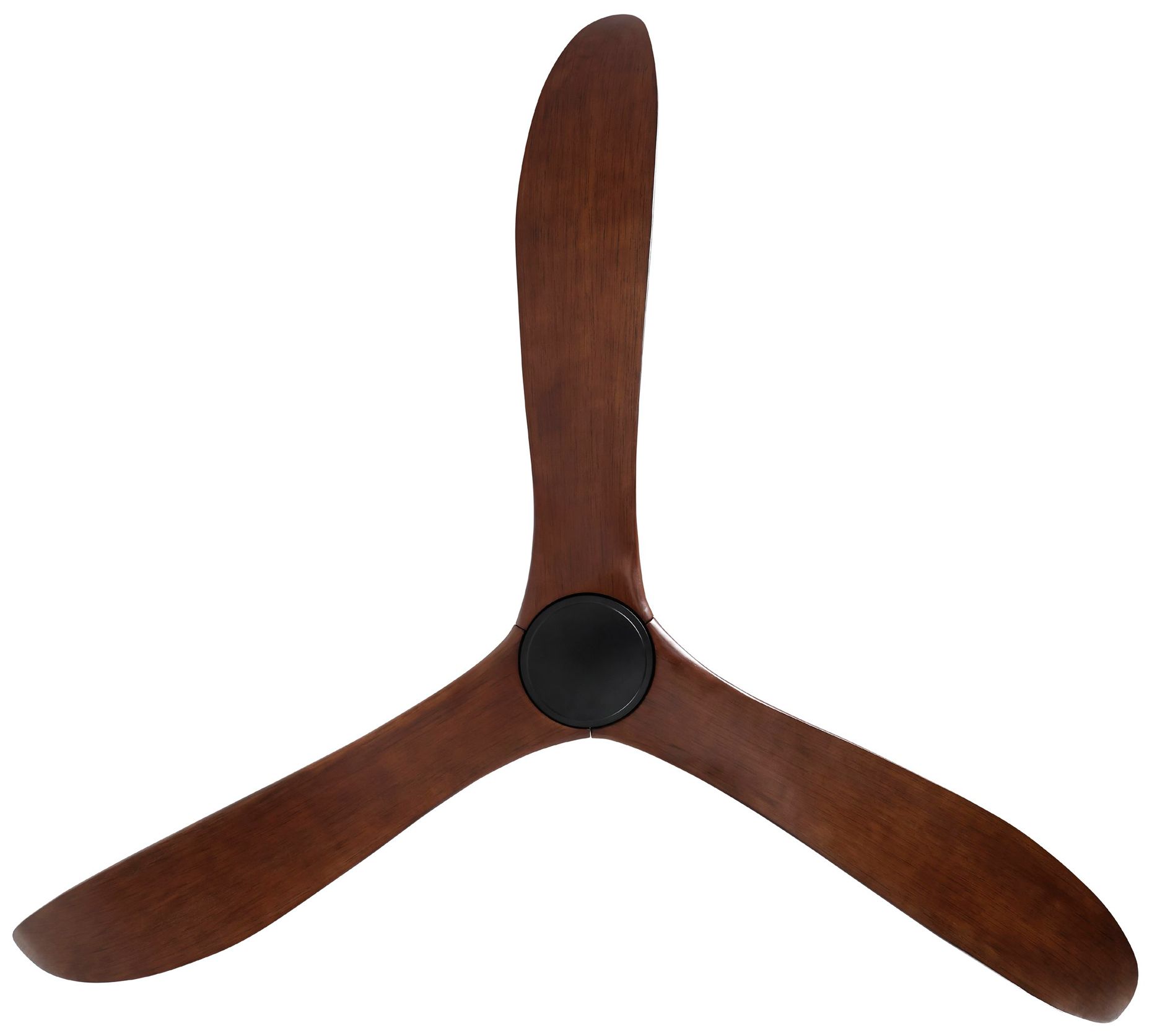 Image 3 Westerly 84" 3-Blade Fan with 5 Speed Remote Walnut Blades/Black Accen more views
