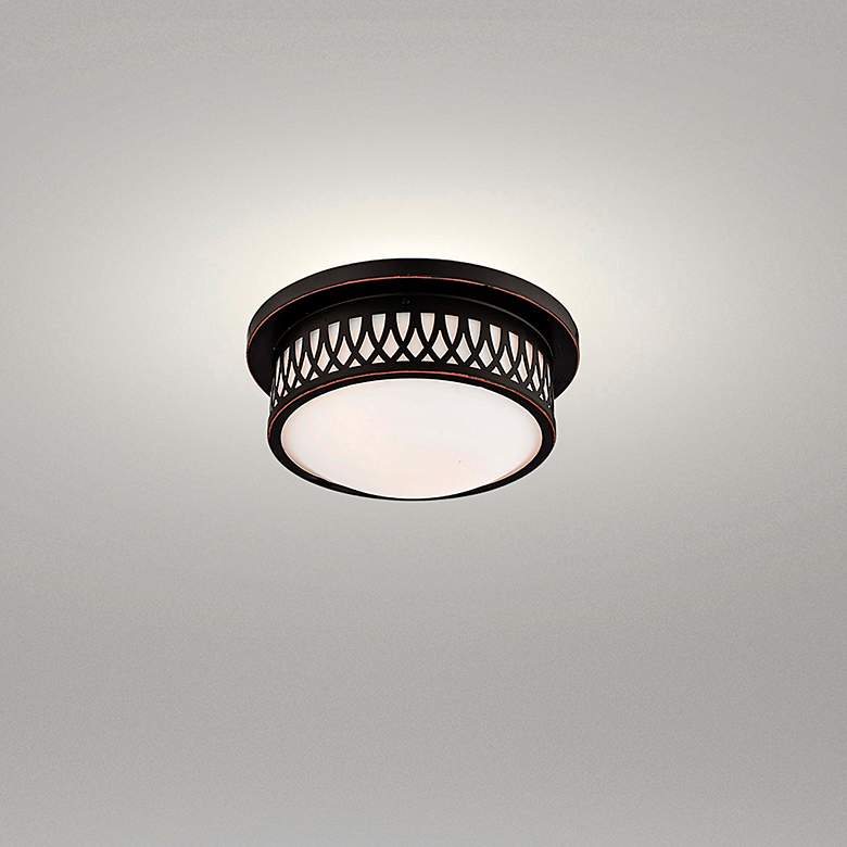 Image 1 Westfield 2 Light Olde Bronze Ceiling Mount