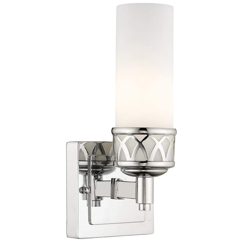Image 1 Westfield 4.5-in W 1-Light Polished Chrome Wall Sconce