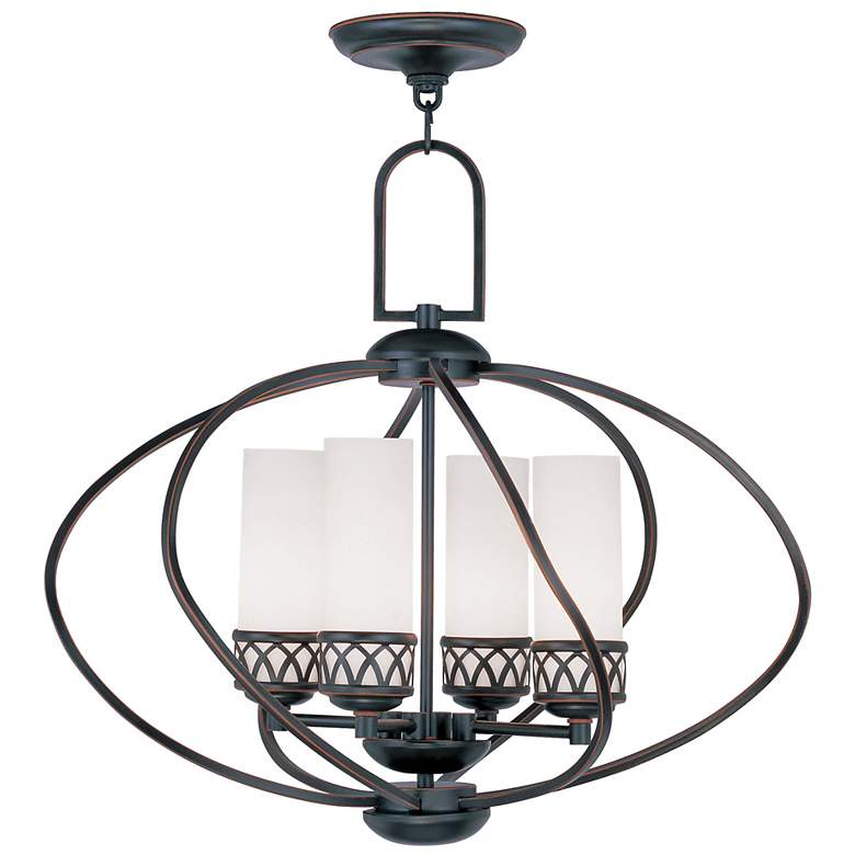 Image 2 Westfield 4 Light Olde Bronze Chandelier
