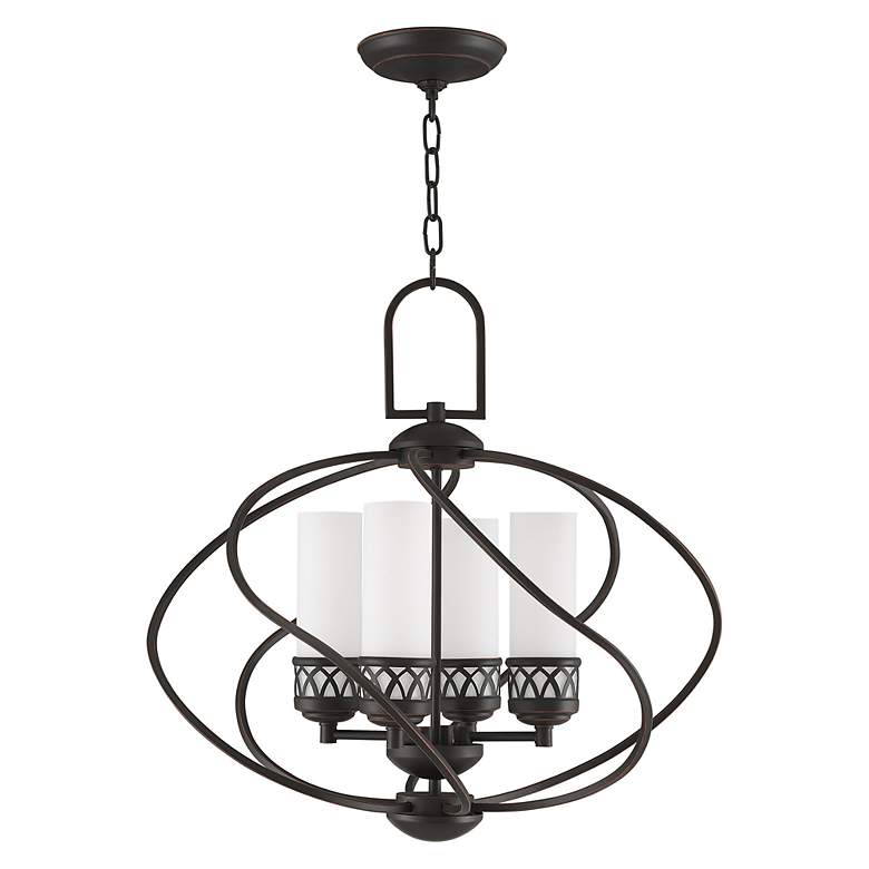 Image 3 Westfield 4 Light Olde Bronze Chandelier more views