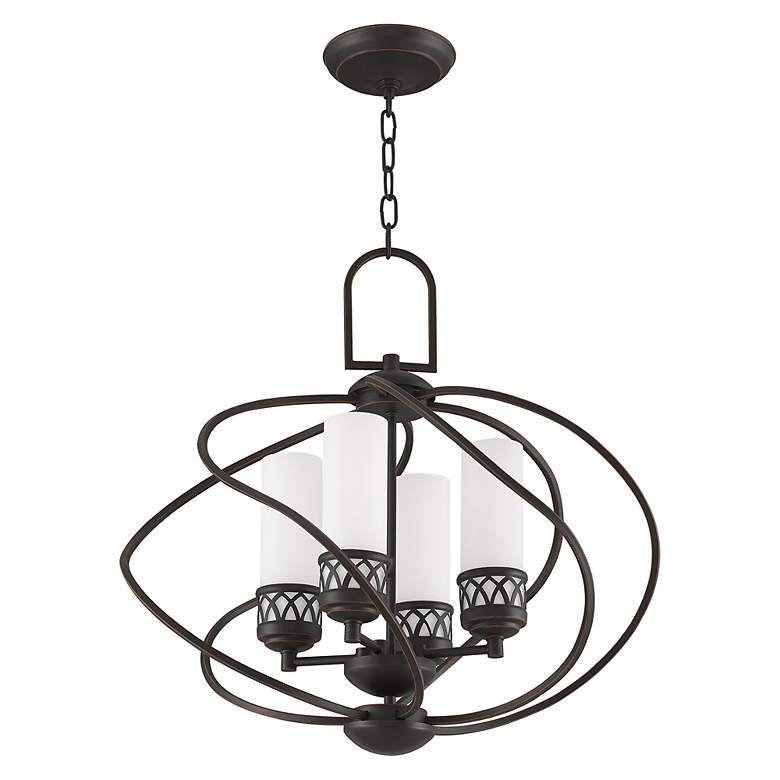 Image 5 Westfield 4 Light Olde Bronze Chandelier more views