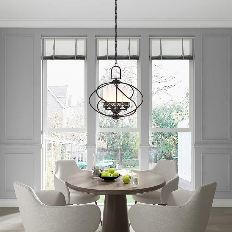 Image 6 Westfield 4 Light Olde Bronze Chandelier more views