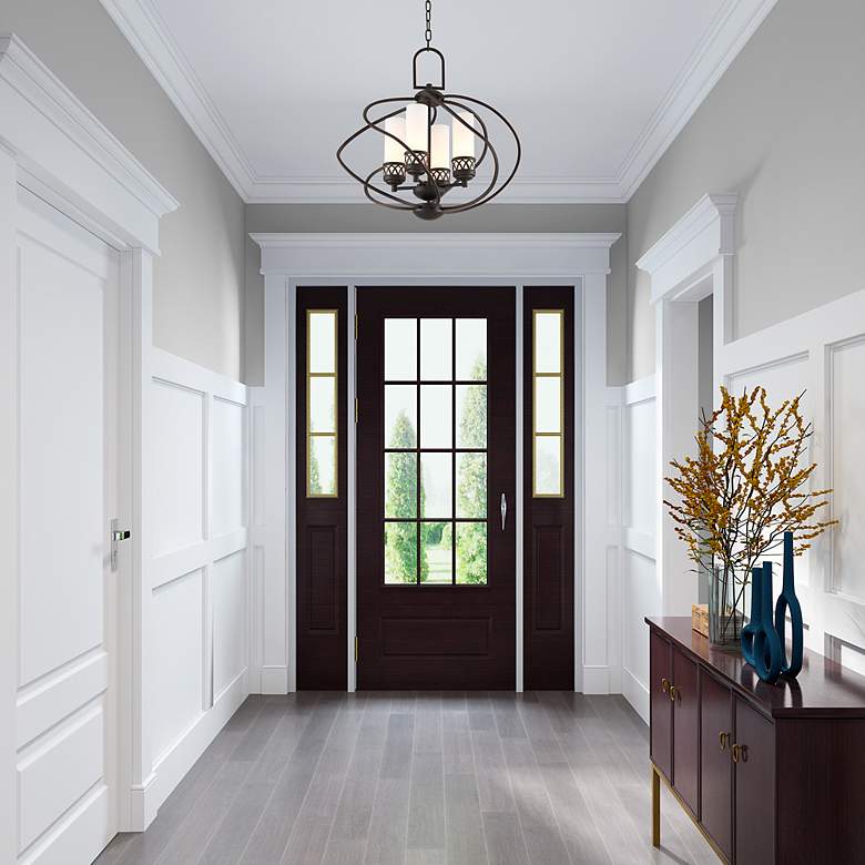 Image 7 Westfield 4 Light Olde Bronze Chandelier more views