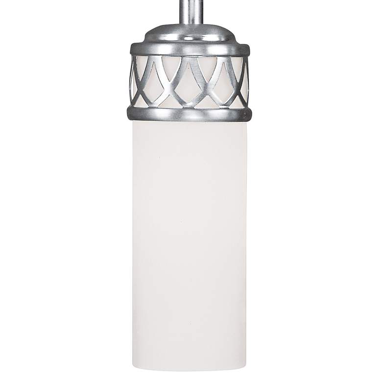 Image 2 Westfield 6 inch Wide Brushed Nickel Mini Pendant more views