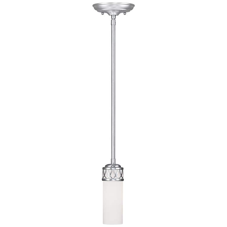 Image 4 Westfield 6" Wide Brushed Nickel Mini Pendant more views
