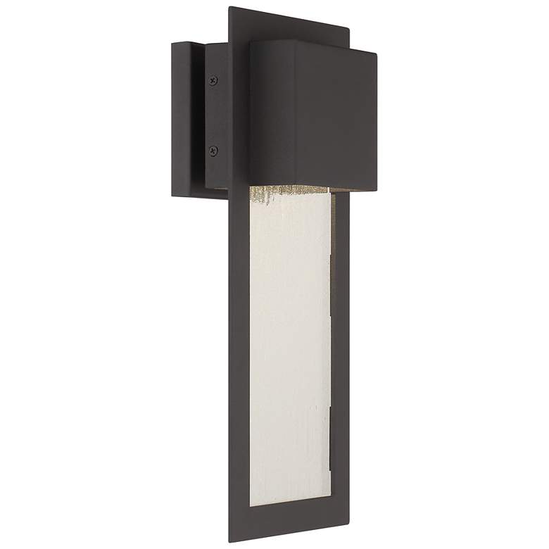 Image 1 Westgate 15 3/4" High Sand Coal LED Outdoor Wall Light