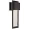 Westgate 15 3/4" High Sand Coal LED Outdoor Wall Light