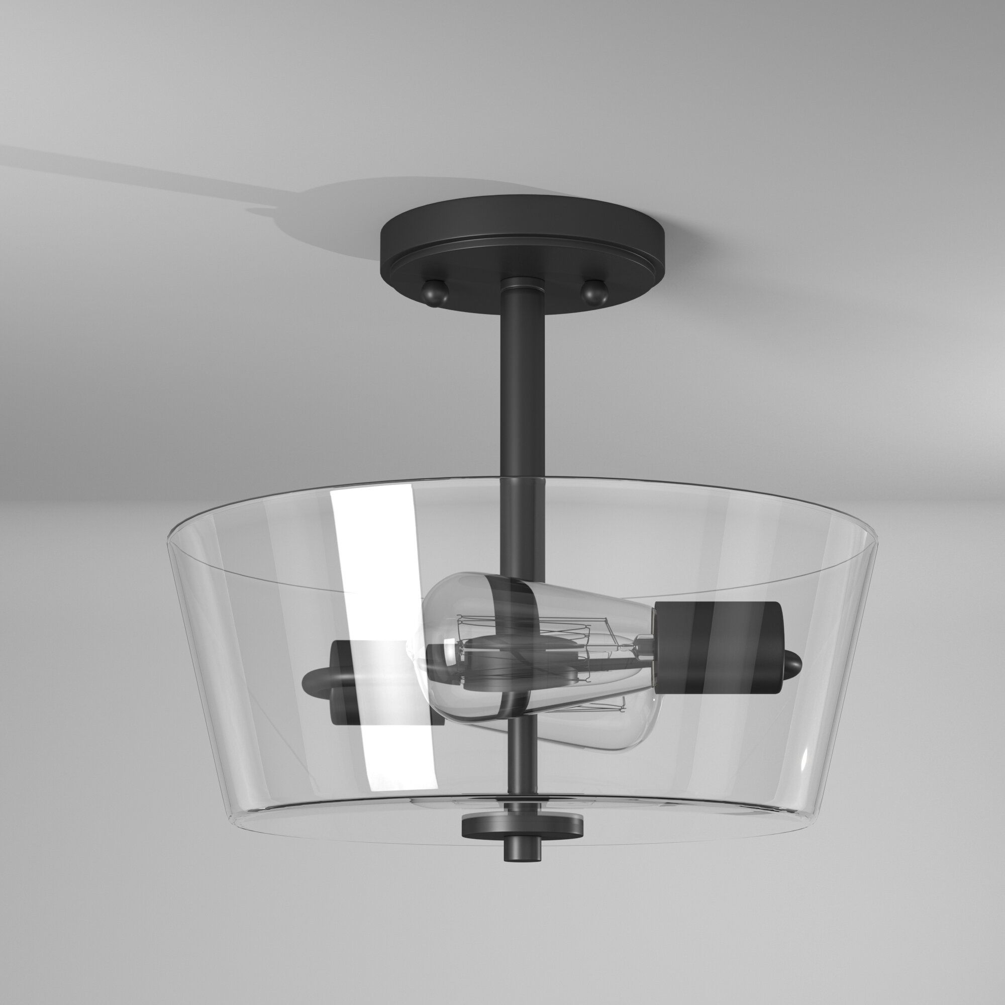 Image 4 Westin 2 Light Semi Flushmount more views