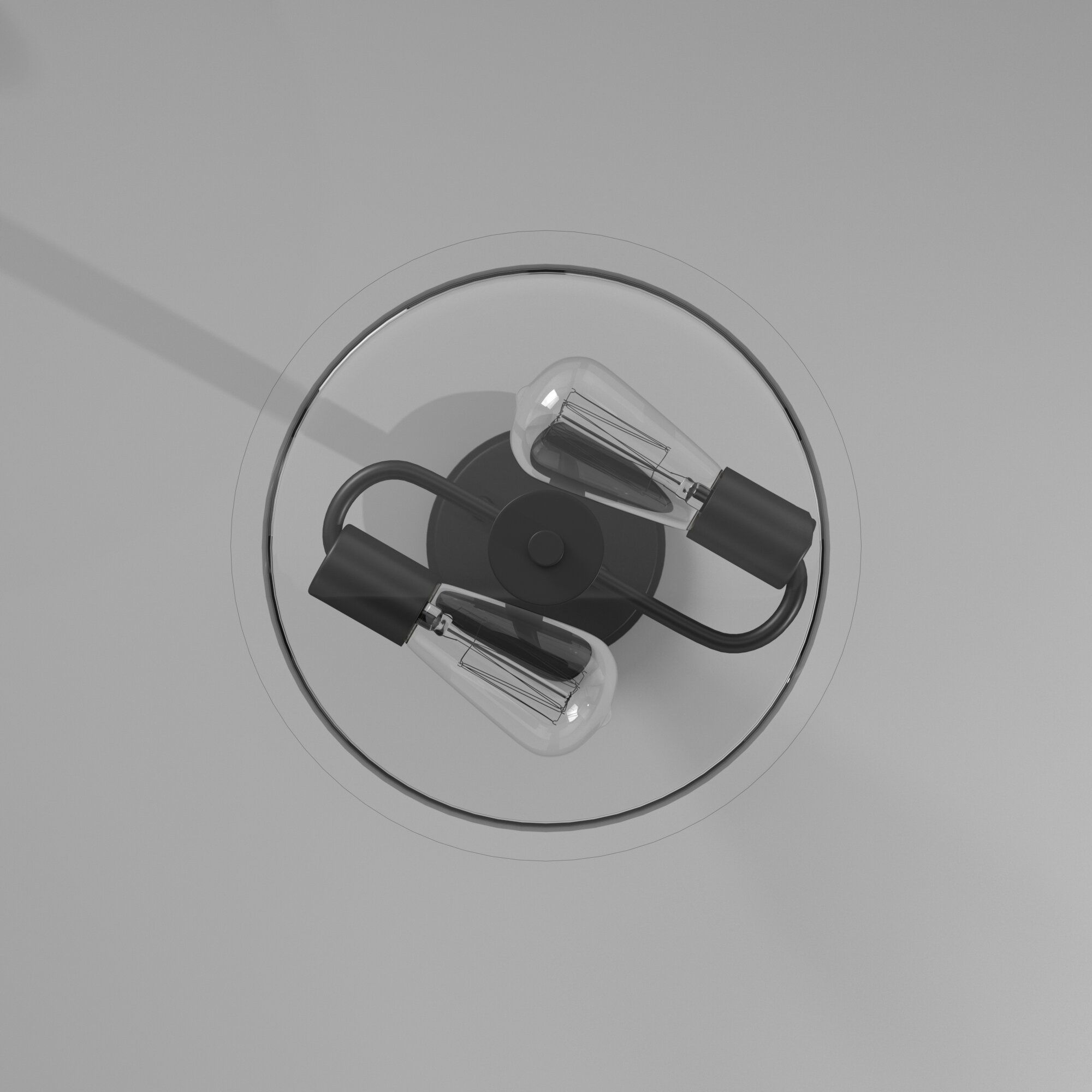 Image 6 Westin 2 Light Semi Flushmount more views