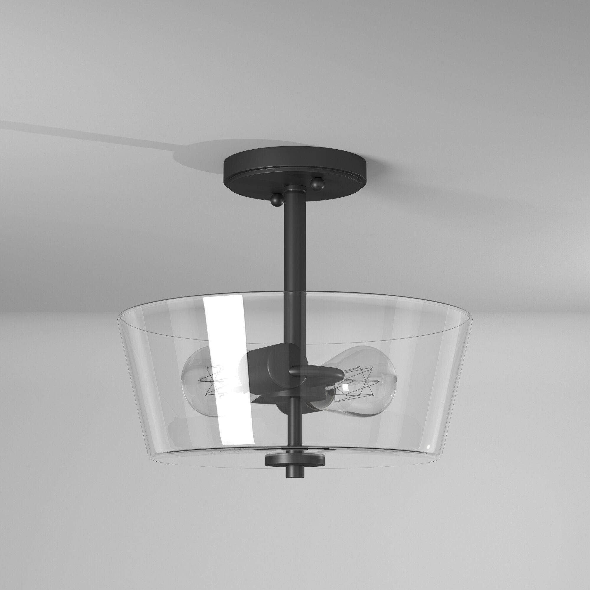 Image 7 Westin 2 Light Semi Flushmount more views